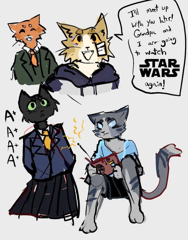 — Встретимся позже! Мы с дедушкой собираемся снова пос...