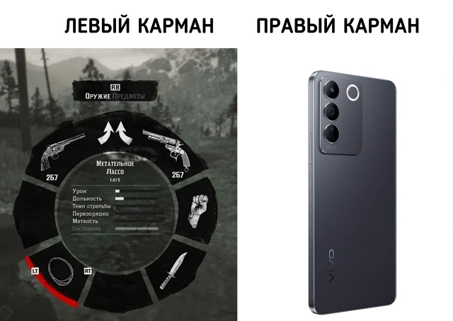 Карманы девушек: ключи, телефон и блеск для губ
Карман?...