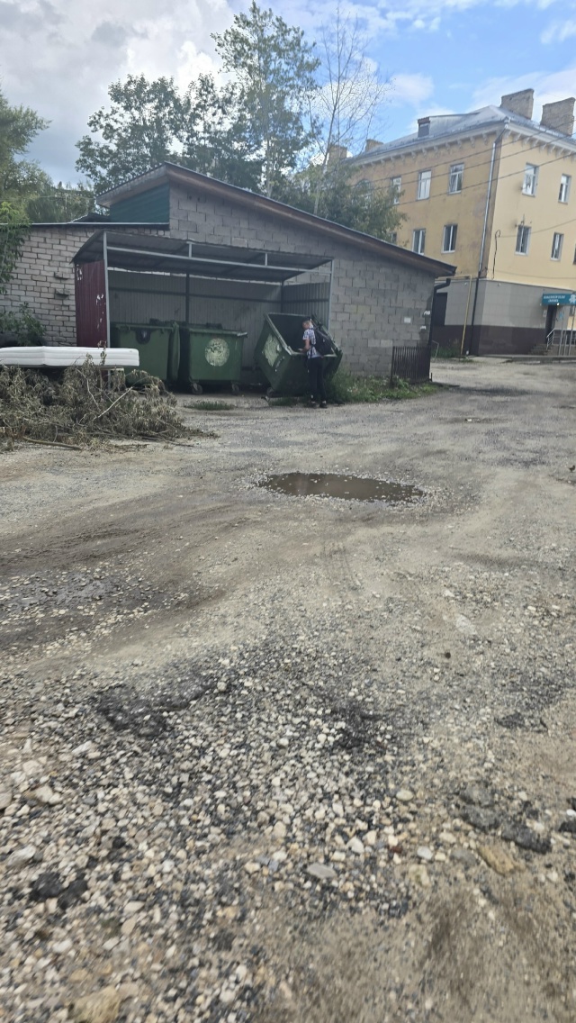 МУЖИК, ЗАЧЕМ ЛАЗИЕШЬ ПО ПОМОЙКАМ?