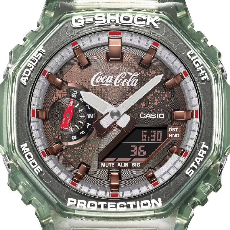 Casio дропнули лимитированные часы G-Shock специально для фанатов колы — релиз приурочили к 140-лети