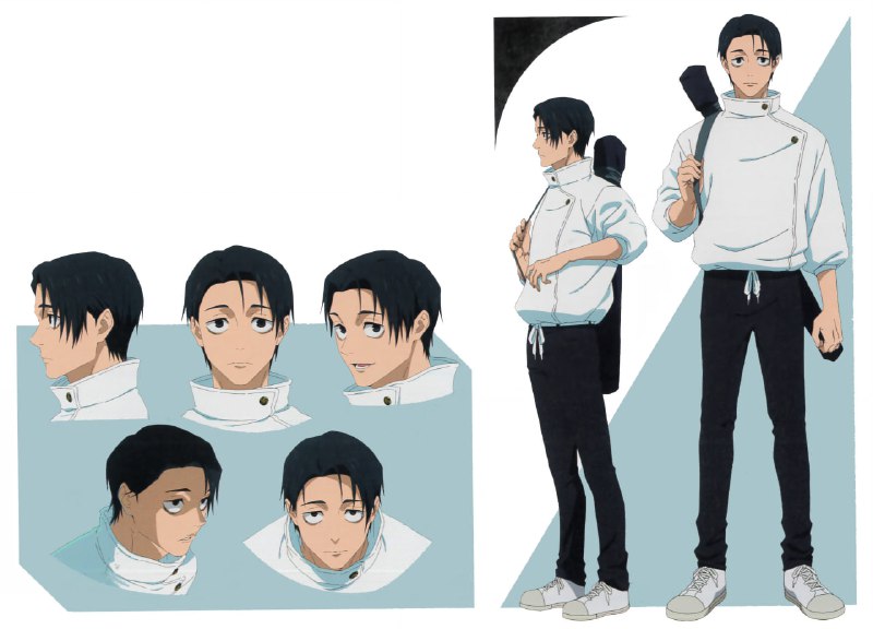 ⚡️Дизайн персонажей 3 сезона аниме «Магическая битва»
Премьера 8 января 2026 года.