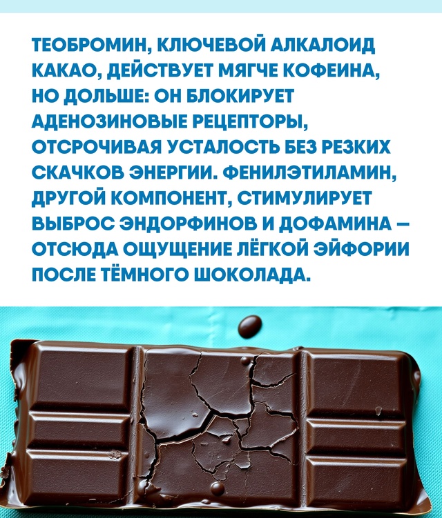 Шоколад — это не просто сладость, а сложный коктейль н?...