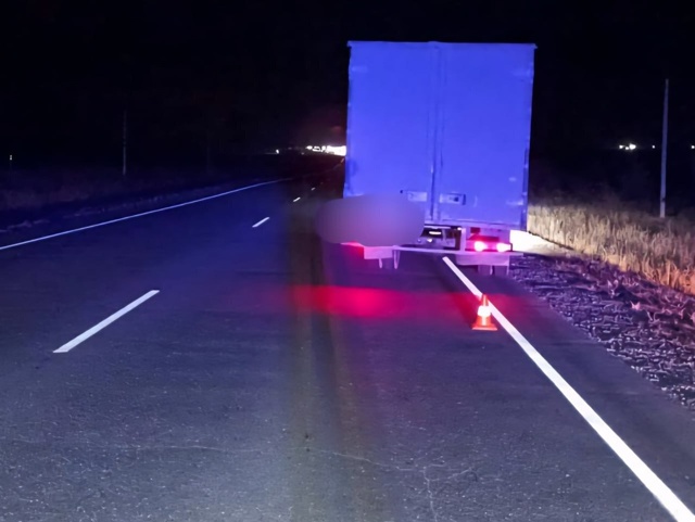 На трассе Орск - Оренбург в районе Краснощёково насмер...