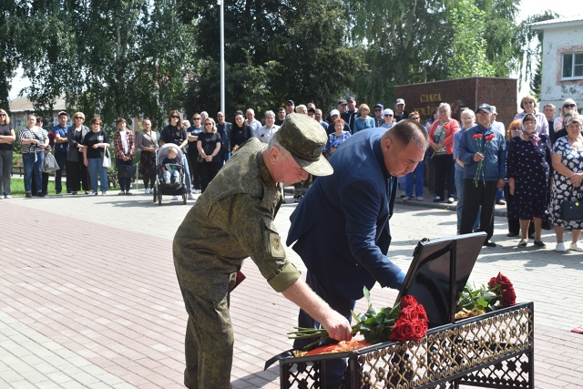 Сегодня в парке Победы с. Месягутово состоялся прощаль...