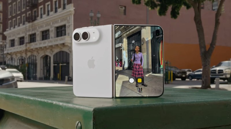 iPhone Duo
– Кастомная iOS 27, ее полностью адаптировали под складной дизайн, все анимации и перекл