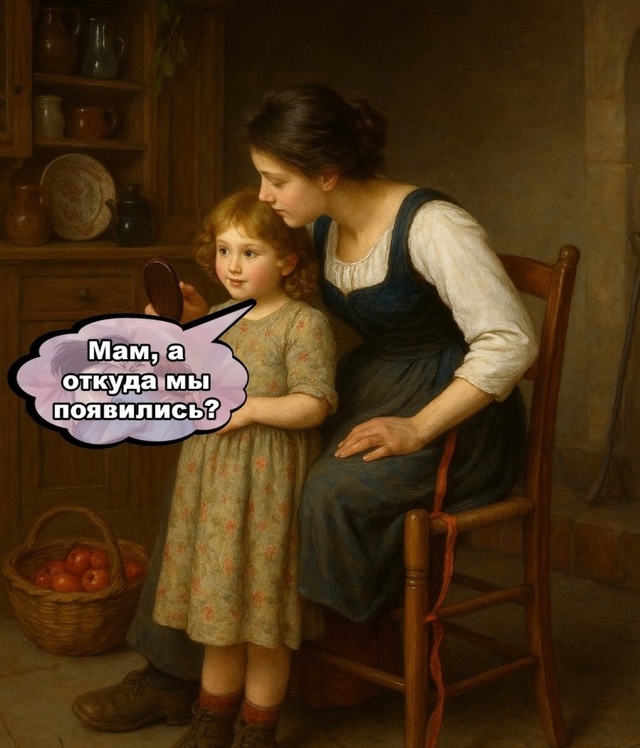 Стандартная ситуация с родственниками😅