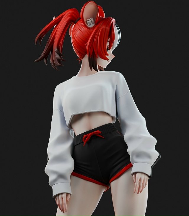Bae Vtuber, добавлена в каталог товаров, стандартная высота...