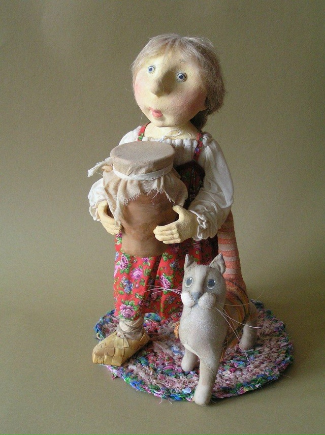 Кукла Людмилы Тищенко.