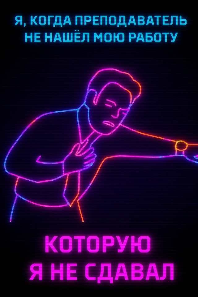 Как так... я же месяц эту курсовую писал