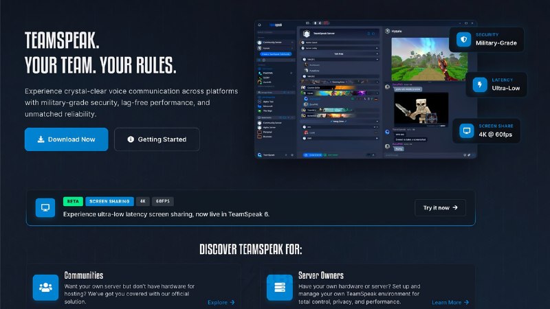 Discord сдох обоссавшись и обосравшись — TeamSpeak выпустил крупное обновление и заметно прокачал св