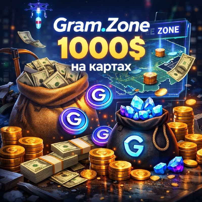 #GramZone 💎
🚨 СРОЧНО. ОКНО ОТКРЫТО 🚨
💸 Мы вручную включили раздачу сотен долларов
на карте FREE
⏳