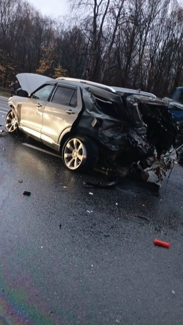 ‼️На трассе М-1 в Смоленском районе спасатели деблоки?...