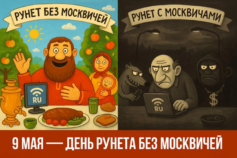 ⚡️В Москве 9 мая полностью отключат звонки и сотовую связь, пишут СМИ
С 9 утра и до окончания парад