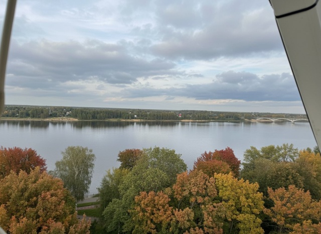 Шикарные виды на Рыбинск с нового колеса обозрения 🎡