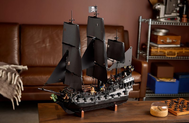 Мам купи: Lego «Чёрная жемчужина» выходит 12 сентября — культовый корабль из «Пиратов Карибского мор