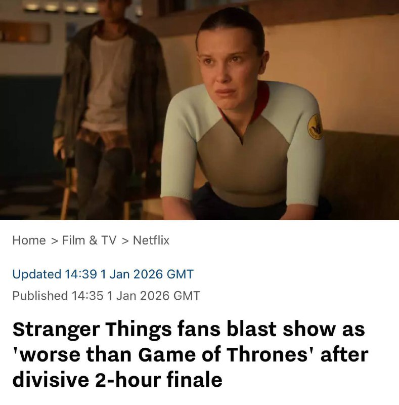 «Хуже, чем финал «Игры престолов». Финал «Очень странных дел» разносят за худшую концовку среди сери