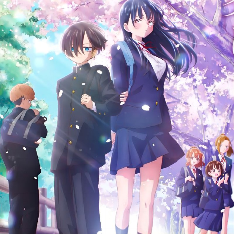 Любовь без предупреждения
Новый постер к полнометражному аниме-фильму "Опасность в моём сердце" (Bo