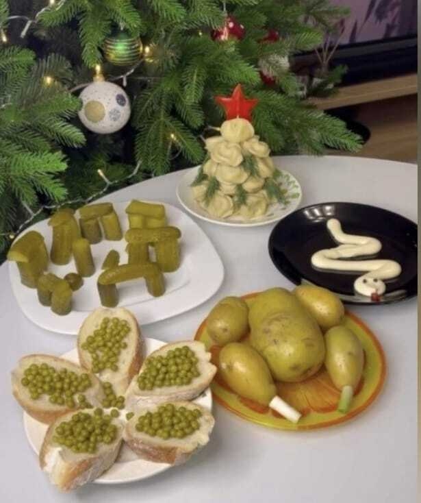 🎄В 10462 рубля обойдется новогодний стол Воронежской се...