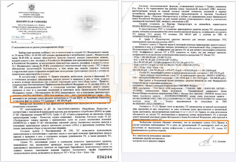 Владельцев более 30 тысяч автомобилей Hyundai, Kia и Skoda, ввезённых из Казахстана с весны 2024 год