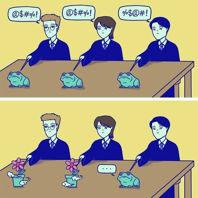 Злопамятный человечек попался