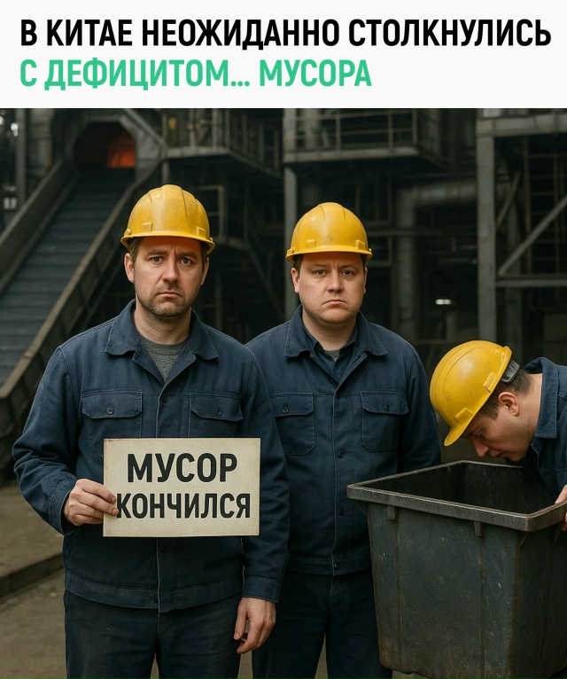 Когда экономика настолько сильная, что даже мусор стан...