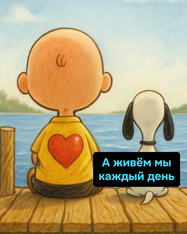 Главное — не забыть жить, пока занят попытками жить пр?...