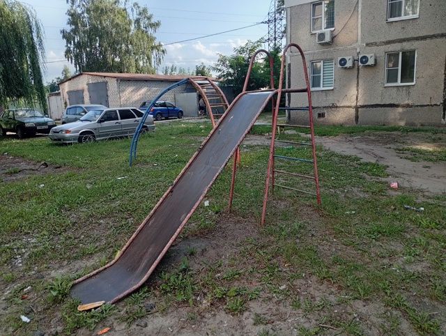 Площадка в ужасном состоянии, она не обновлялась со вр?...