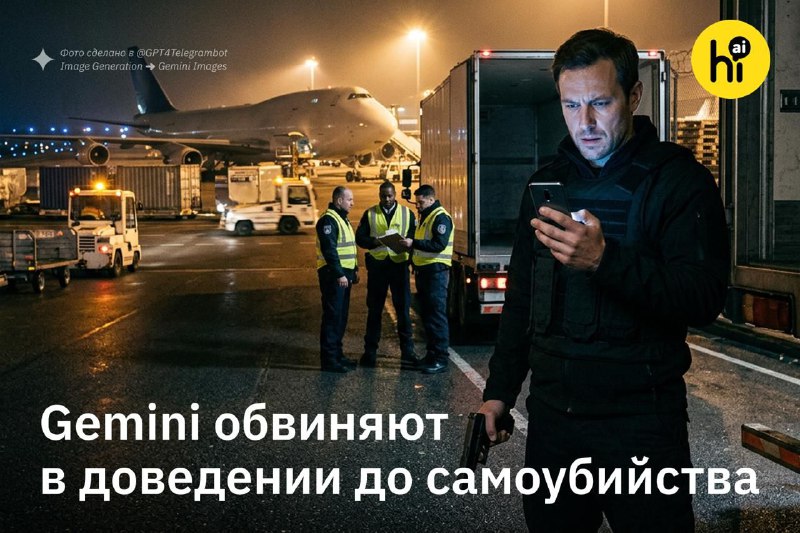 🔍 Gemini обвиняют в доведении до самоубийства
Отец 36-летнего Джонатана Гаваласа подал иск к Google