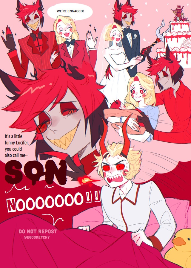 #Hazbin_Hotel / Отель Хазбин
#неканон_зато_красиво
Art: egosketchy ...