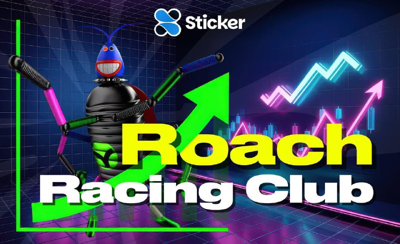 #StickerX 👋
Abstract 🤝 StickerX
СтикерX завезли нам топовый проект на блокчейне абстракт — roachra