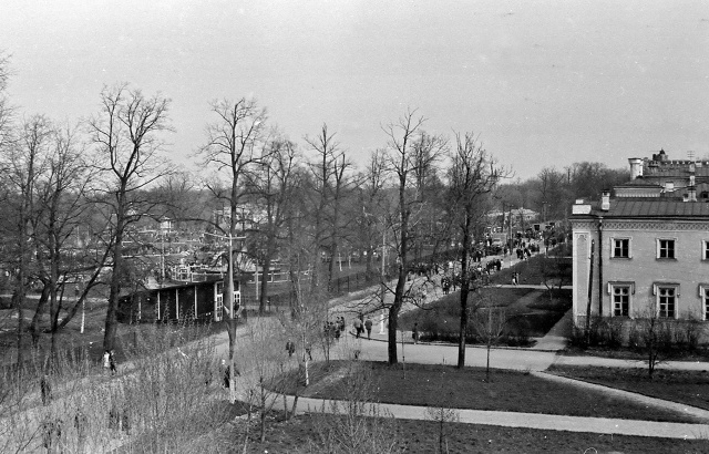 Петродворец. Улица Дворцов и Музеев. Вторая половина 196...