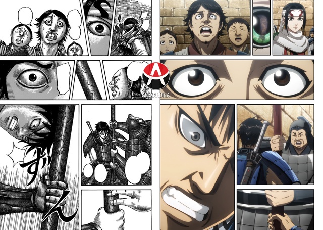 🏯 Сравниваем «Царство»: манга х 3 серия 6 сезона.
#срав?...