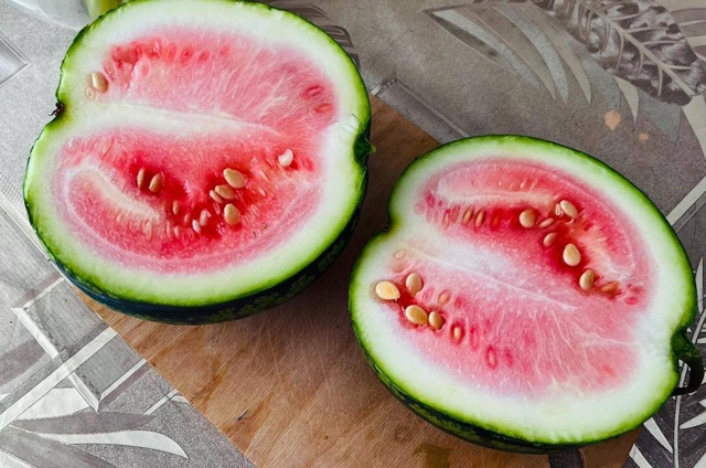 🍉 Пермяки показали первый в этом сезоне арбуз, которы?...