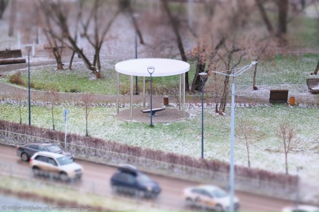 ❄❄❄Небольшой снежок в миниатюрной Перми.
Фото [id7562719|...