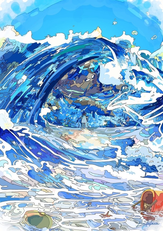 #Art
💙🌊💙 от Nara_lalana