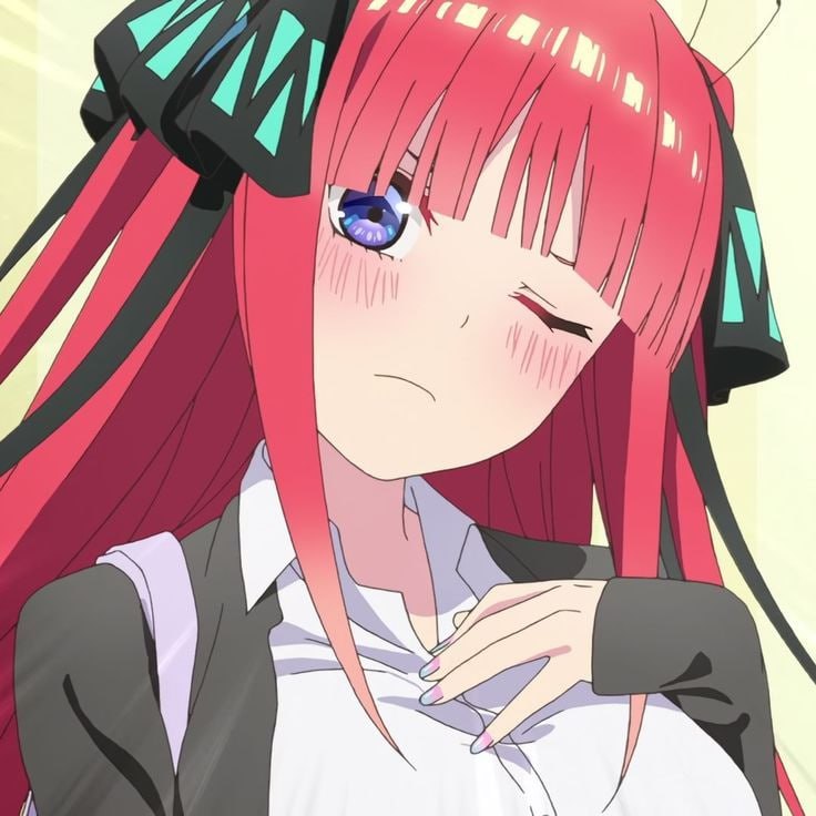 💖Никто не сможет её сдвинуть с места! Нино Накано (5 невест) пятый год подряд признана лучшей цундер