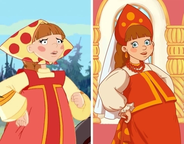 Как выглядели бы выросшие персонажи мультиков из наше?...