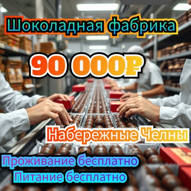 Открыт набор на Шоколадную фабрику. Заезд с понедельни...