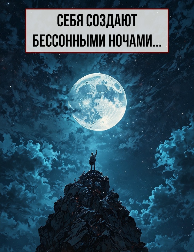 Себя не находят, себя создают.