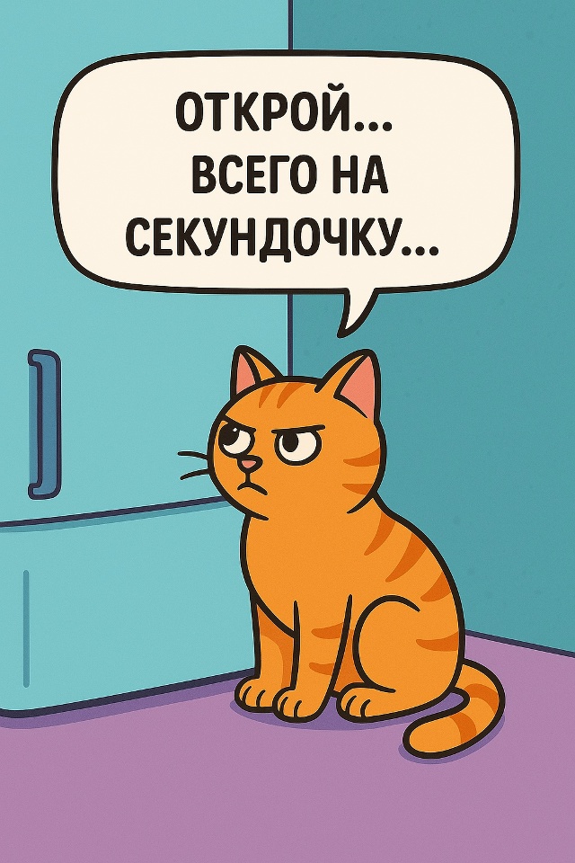 Когда твой кот слишком сильно любит кушать