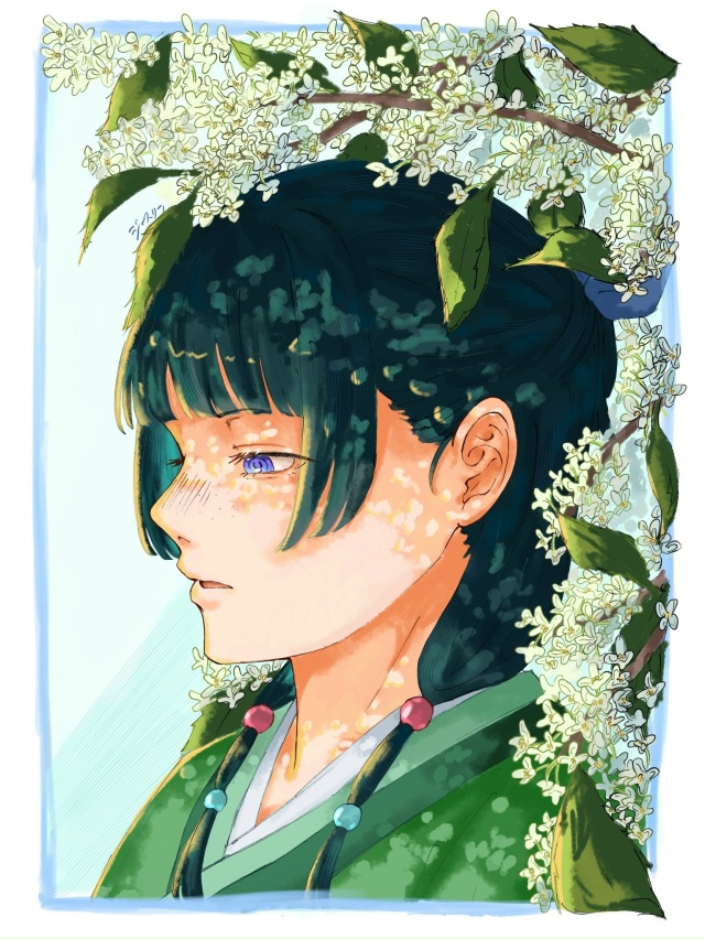 Утро с Женькой и Маомао от jiisurinn.
❤ #арт@advance_empire | #kusuriya