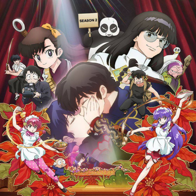 Воде придётся кипеть сильнее
Команда аниме-сериала "Ранма 1/2" (Ranma ½) опубликовала новый постер