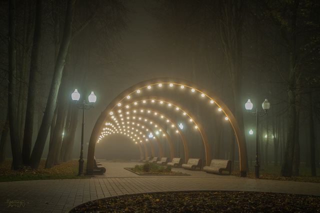 Рыбинск в тумане ❤
📷 Антон Хантов