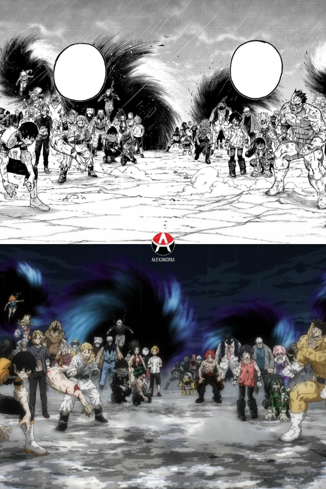 ⚡ Сравниваем [club85320806|«Моя Геройская Академия»]: манга ?...