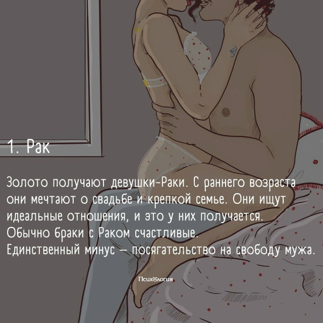 А какая ты жена по знаку зодиака?
Часть 2?
p.s. первая ча...