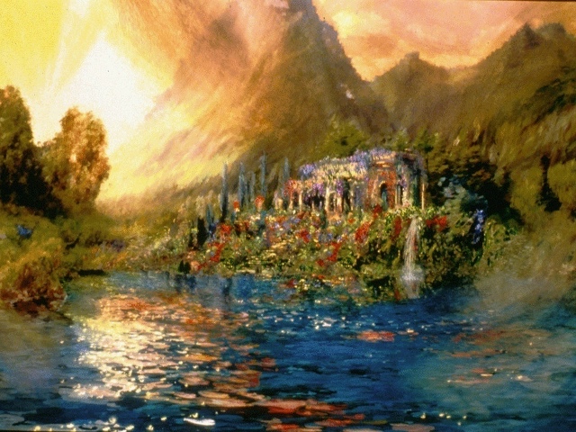 Несколько кадров, взятых из живописного кинофильма «К?...