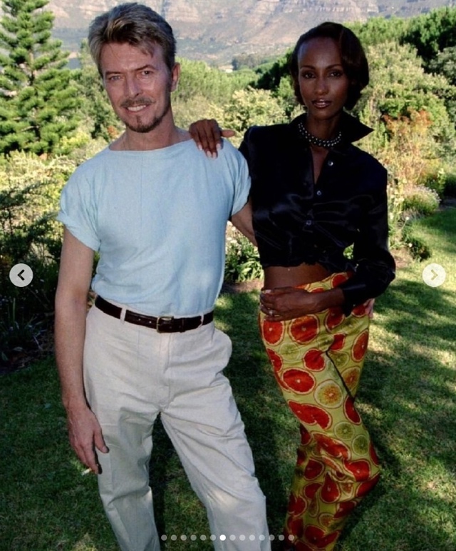 Дэвид Боуи и Иман устроили свидание вслепую в 1990 году, ?...