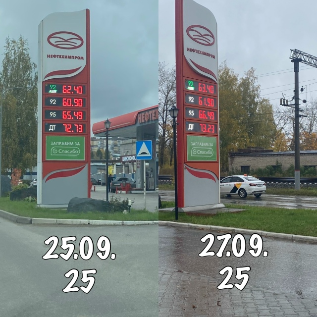 ФАС начала проверки автозаправок из-за роста цен на бе?...