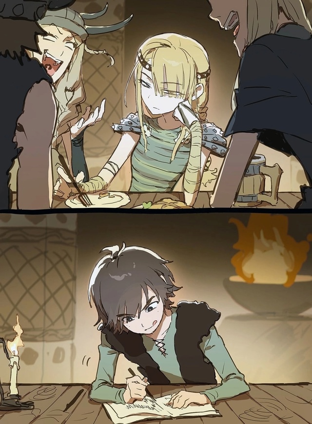 Какой развратник, просто срисовал ее