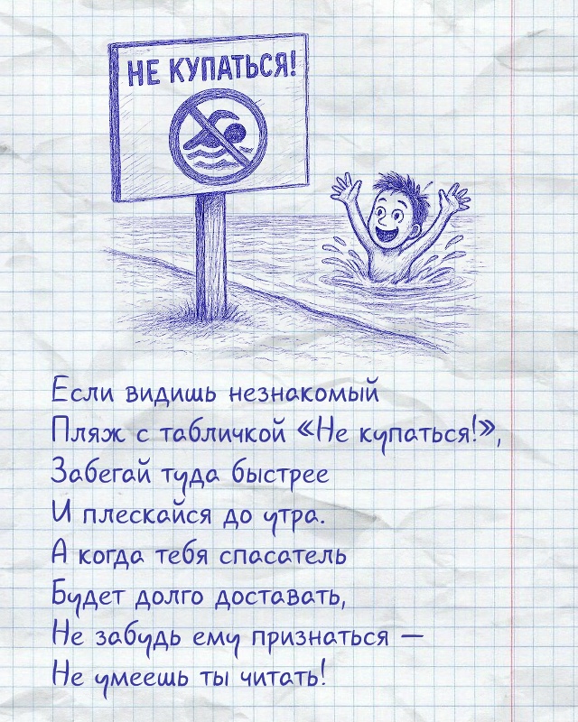 Помните вредные советы для детей Григория Остера?
«К?...